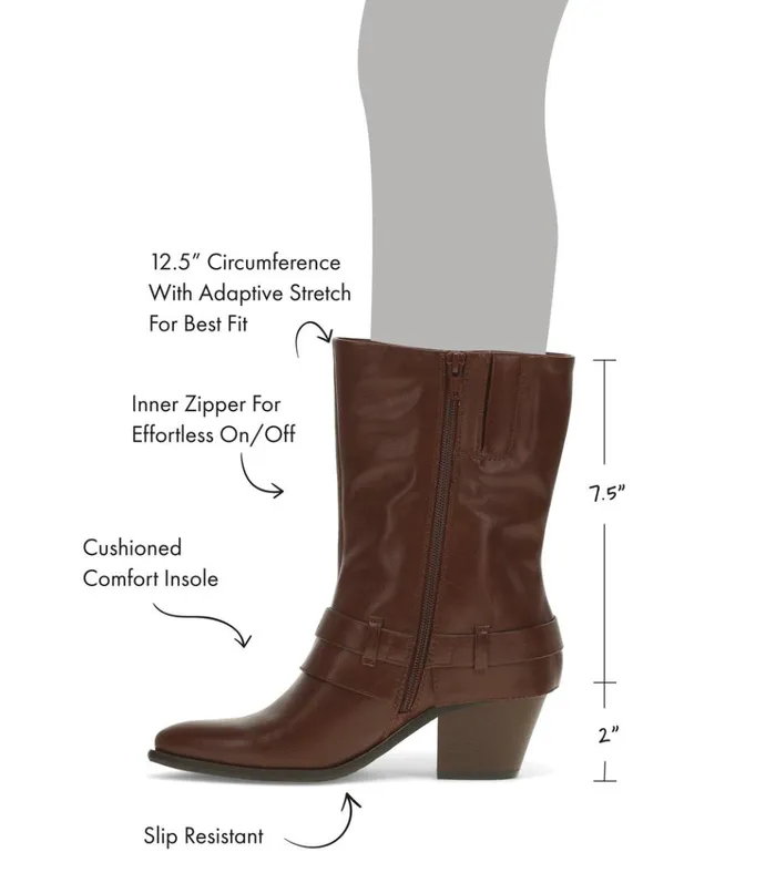 Women Yamura Midi Boot Mahogany Baretraps Knee High Boots