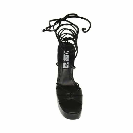 Women YASMYN BLACK Black Steve Madden Heels Women YASMYN BLACK Black Steve Madden Heels