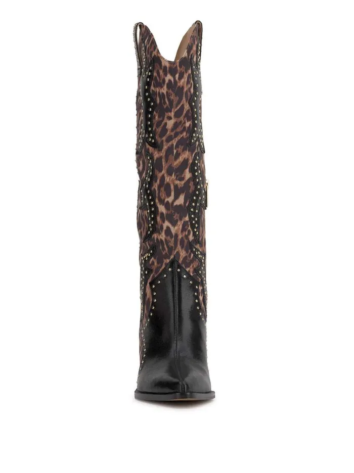 Women Zaikes Western Boot In Leopard Jessica Simpson Boots and Booties