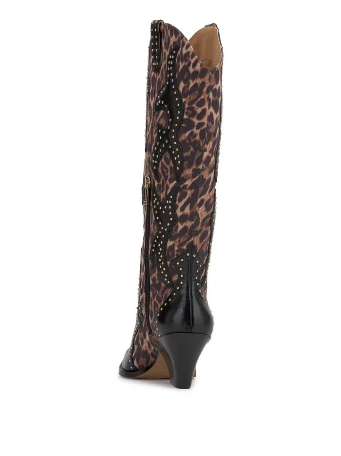 Women Zaikes Western Boot In Leopard Jessica Simpson Boots and Booties