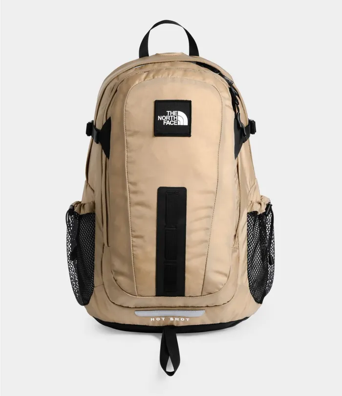 Womens The North Face Backpacks Hot Shot Special Edition Backpack Hawthorne Khakitnf Black