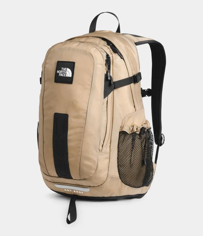 Womens The North Face Backpacks Hot Shot Special Edition Backpack Hawthorne Khakitnf Black