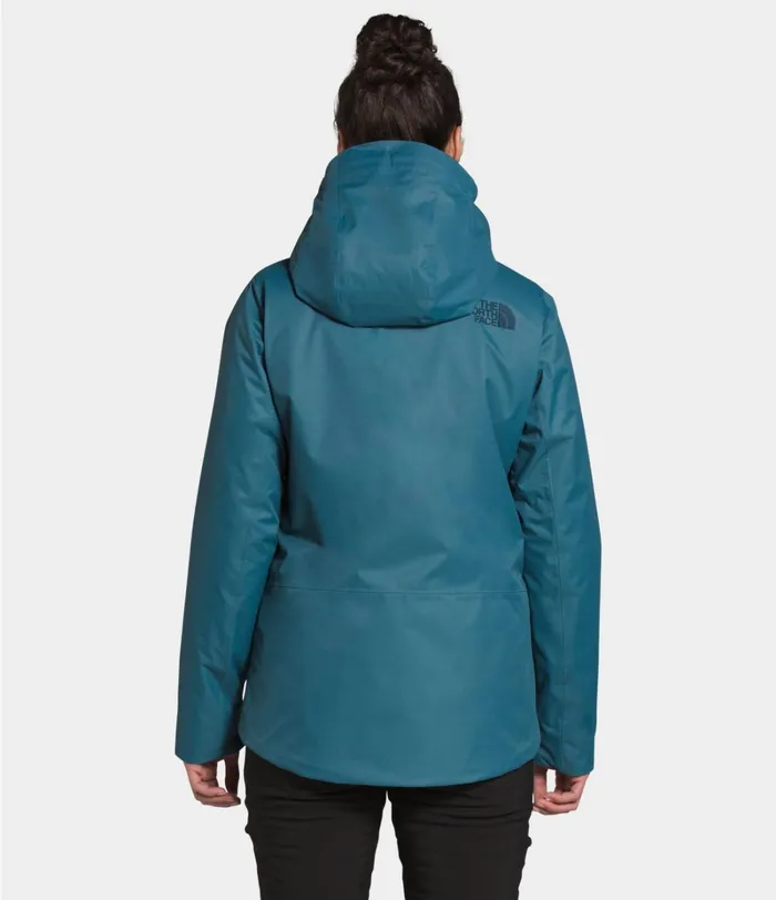 Womens The North Face Insulated and Down Jackets Clementine Triclimate Jacket Mallard Blueblue Wing Teal