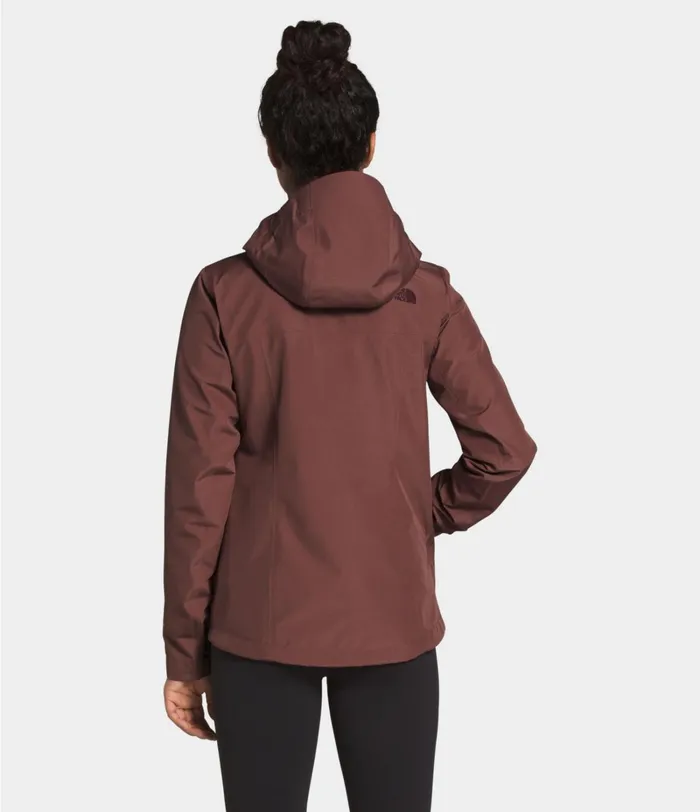 Womens The North Face Rainwear Dryzzle FUTURELIGHT Jacket Marron Purple
