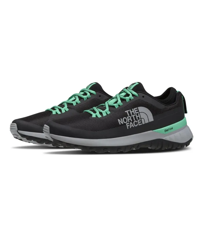 Womens The North Face Sneakers Ultra Traction Tnf Blackgreen Ash