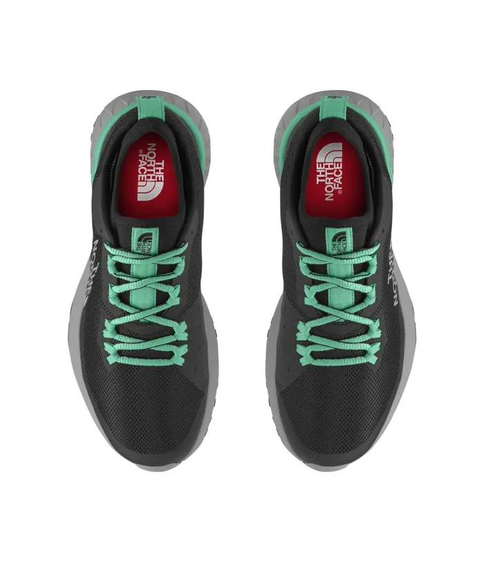 Womens The North Face Sneakers Ultra Traction Tnf Blackgreen Ash