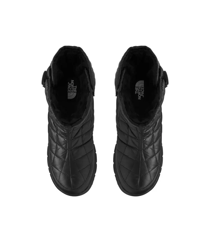 Womens The North Face Winter Boots Thermoball Buttonup Boots Tnf Blacktitanium