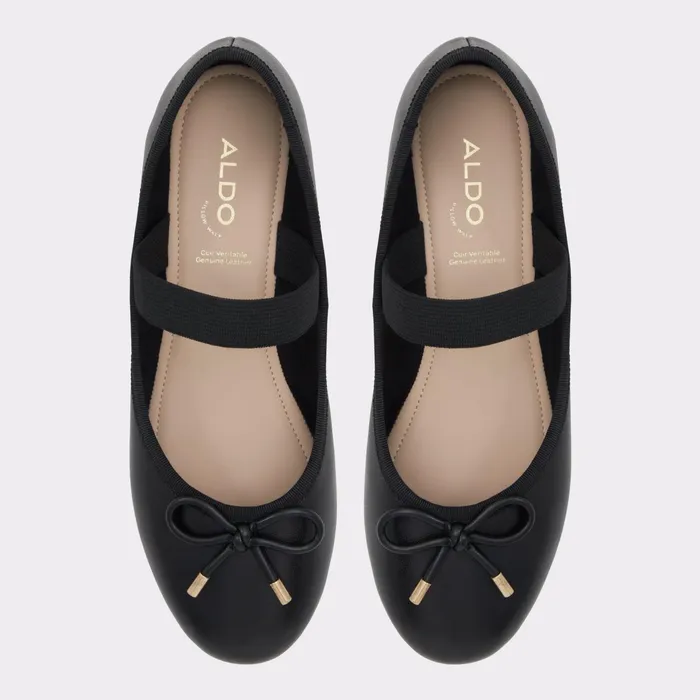 Yuji Black Women ALDO Ballerinas and SlipOns