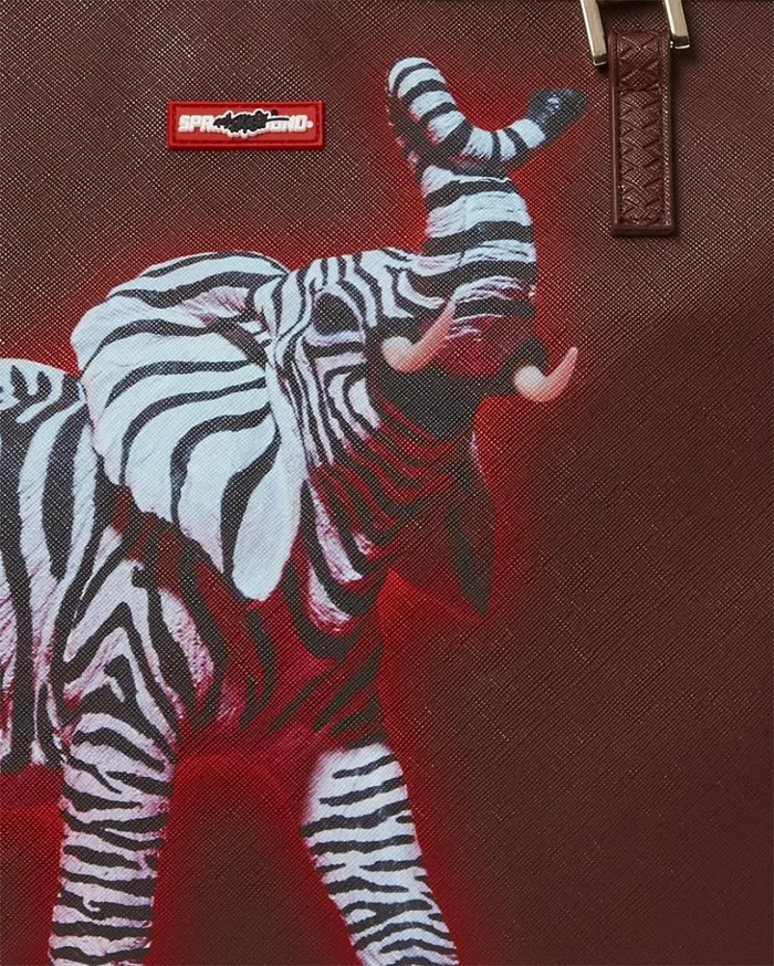 ZEBRA ELEPHANT RON ENGLISH COLLAB TOTE Bags SPRAYGROUND