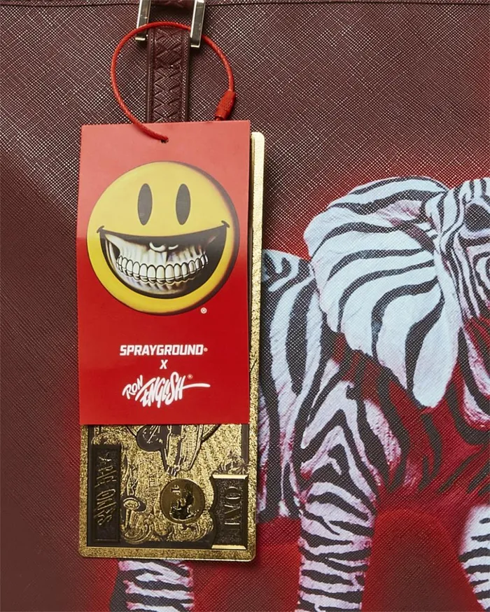 ZEBRA ELEPHANT RON ENGLISH COLLAB TOTE Bags SPRAYGROUND